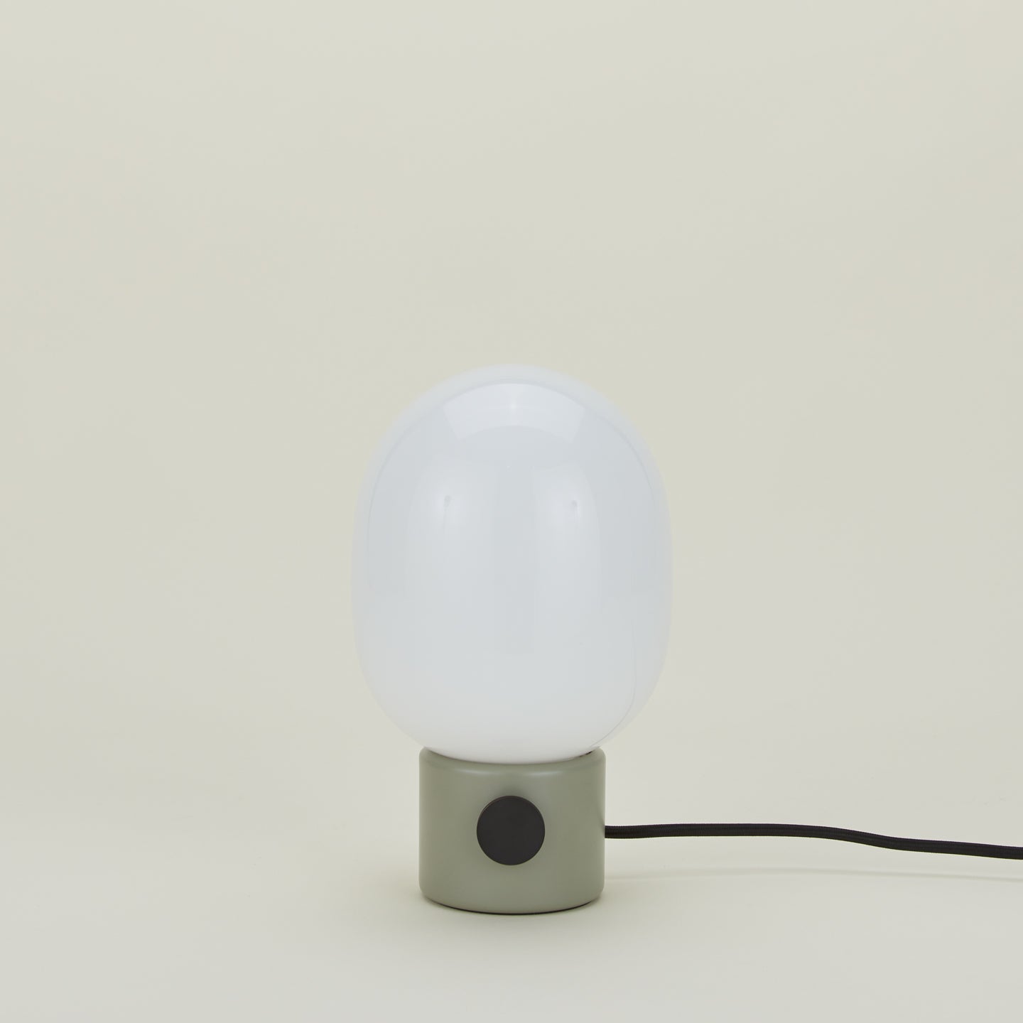 JWDA table lamp in ammonite grey