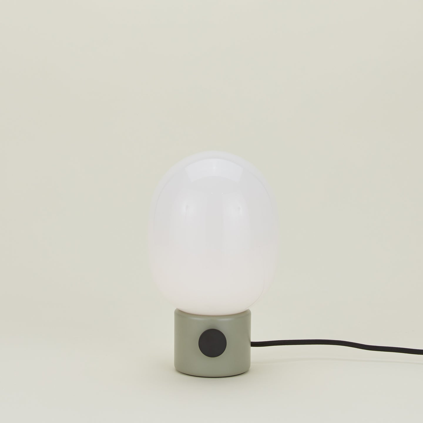 JWDA table lamp in ammonite grey