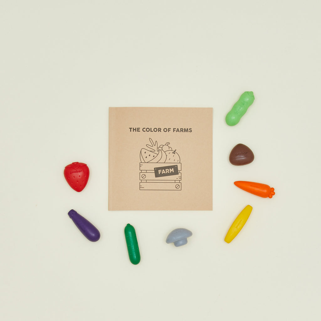 Farm Crayons Box Set Hawkins New York