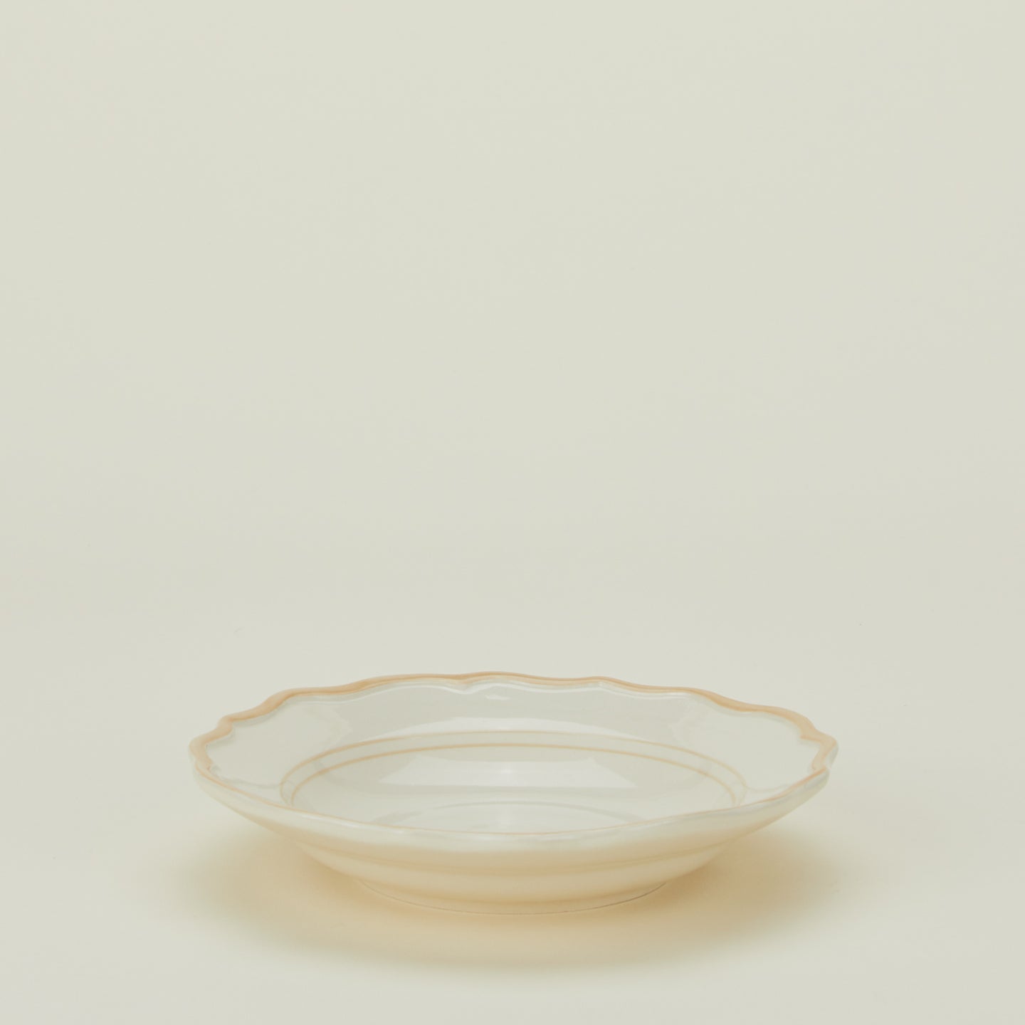 Ogee edge pasta bowl