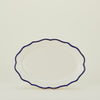 Ogee Edge Oval Platter - Blue