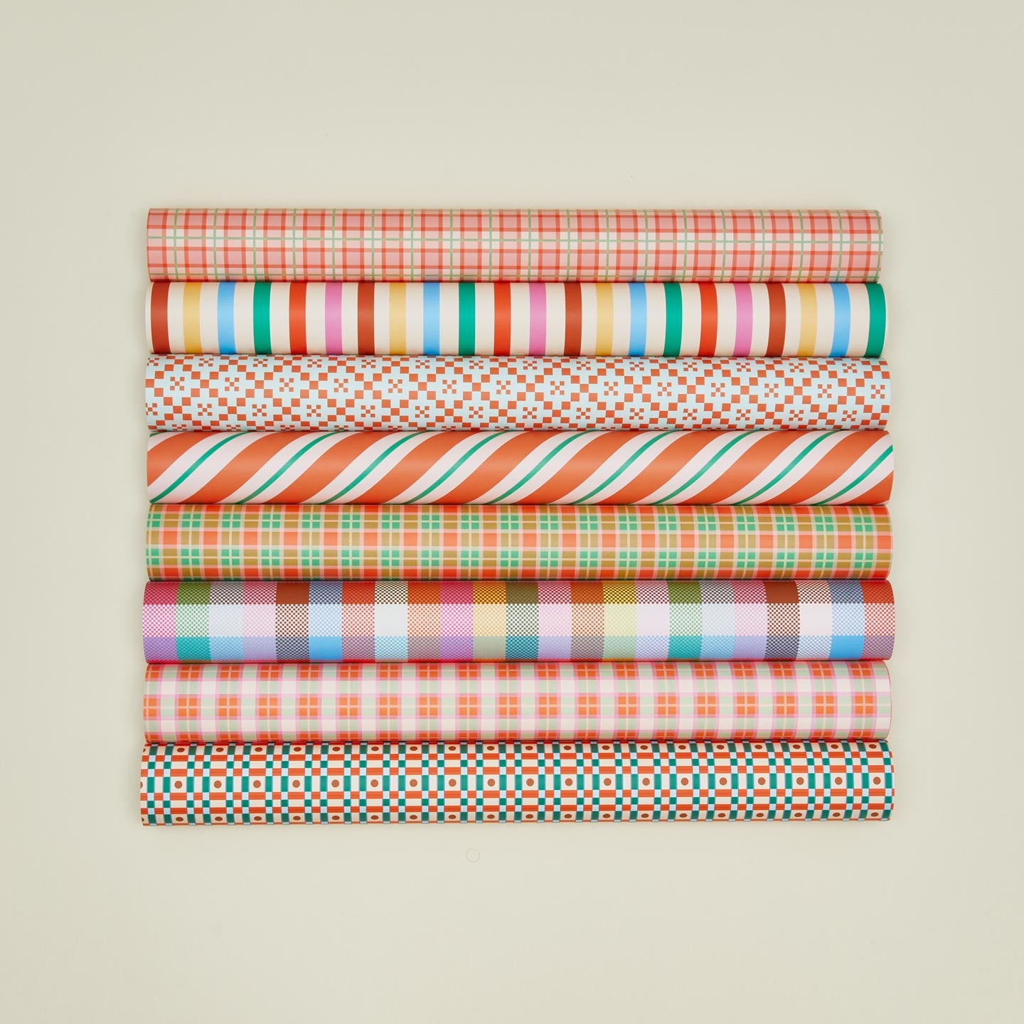 Muchachi wrapping paper family