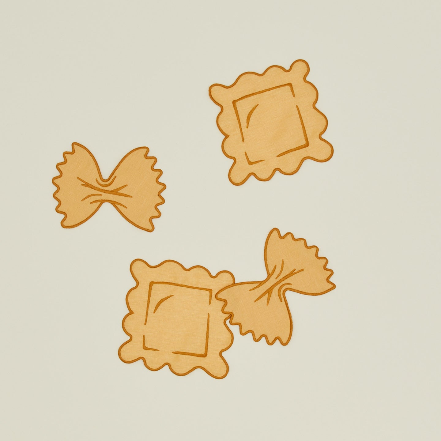 Pasta cocktail napkins