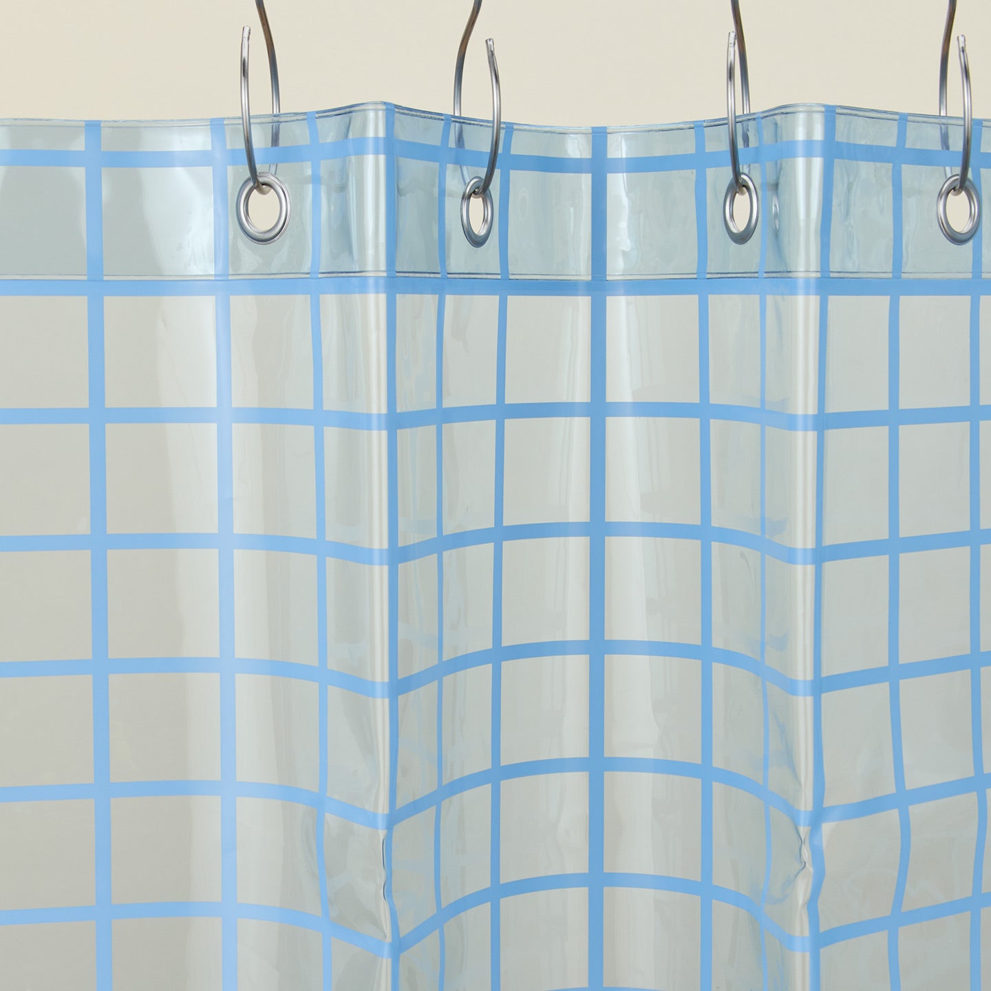Atlantic sun grid shower curtain