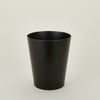 Tapered Wooden Wastebasket - Dark
