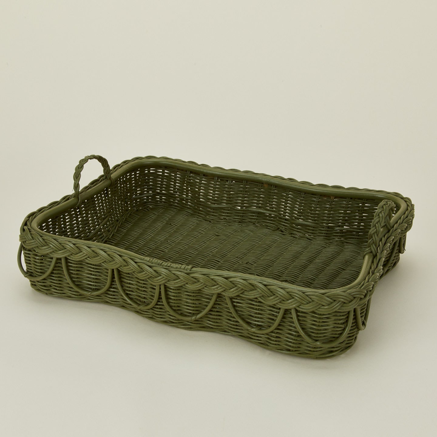 Hadley tray in olive