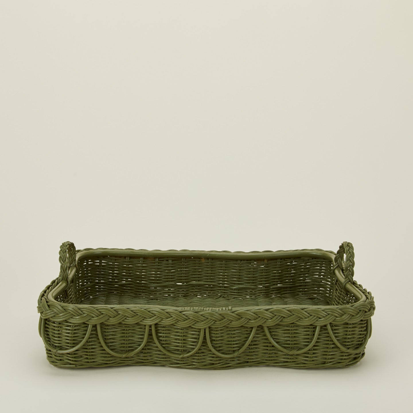 Hadley tray in olive