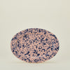 Splatter Oval Platter - Pink/Blue