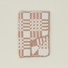 Simple Plaid Blanket - Blush/Terracotta