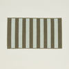 Simple Striped Terry Bath Mat - Sage/Olive