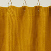 Simple Waffle Shower Curtain - Mustard