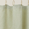 Simple Waffle Shower Curtain - Sage
