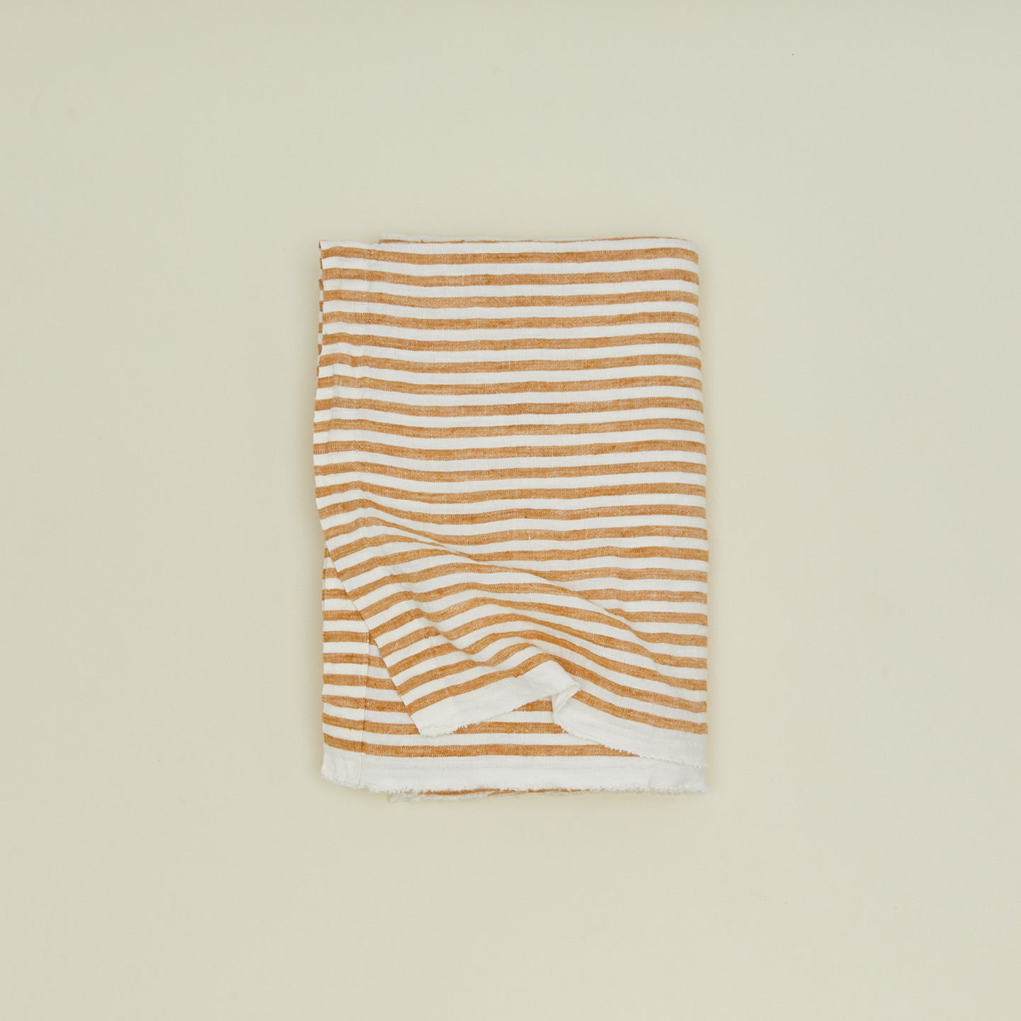 Leon Striped Linen Tablecloth