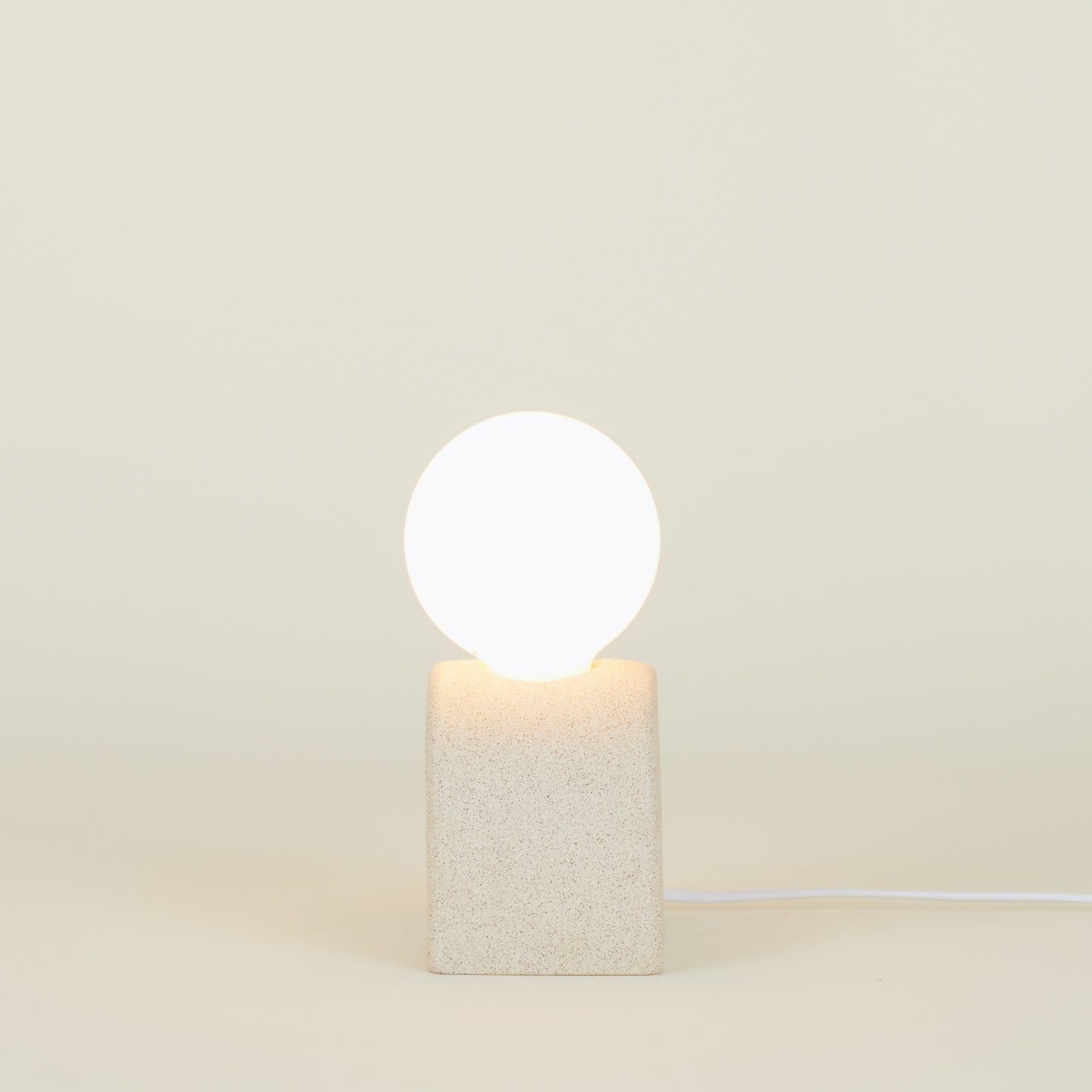 Mima lamp in sand