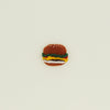 Hand Knit Hamburger Dog Toy