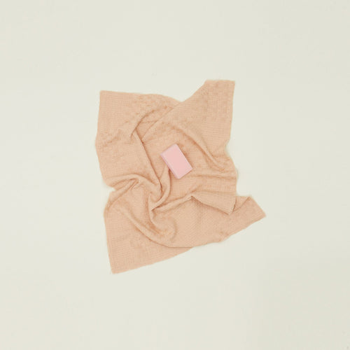 Dobby Weave Dish Towel - Blush