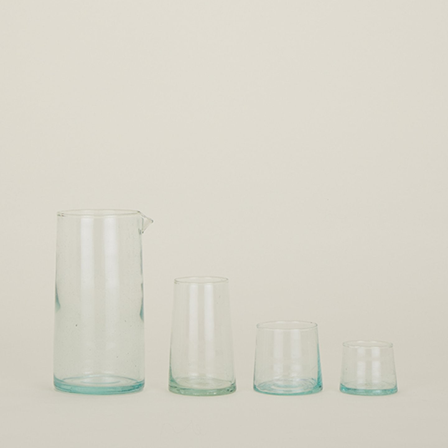 Recycled Glassware