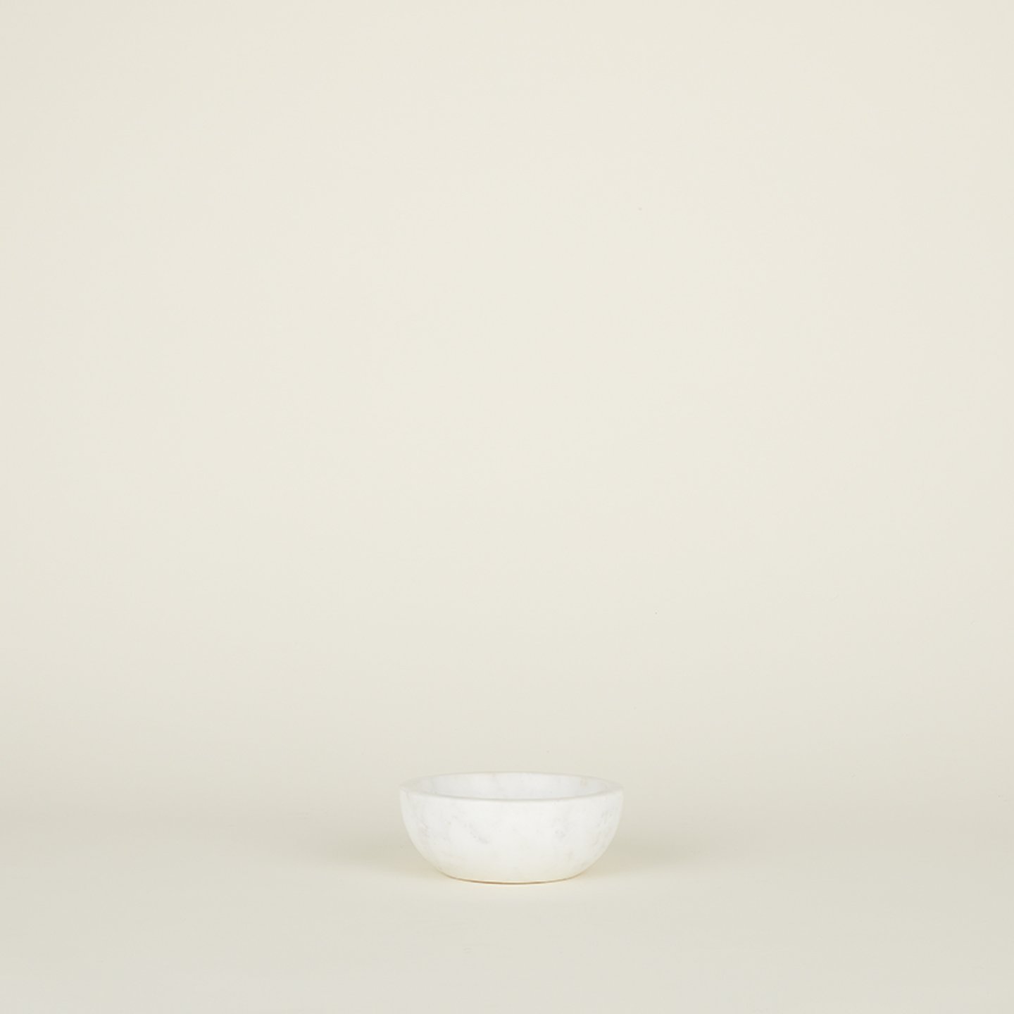 Simple Marble Bowl - White
