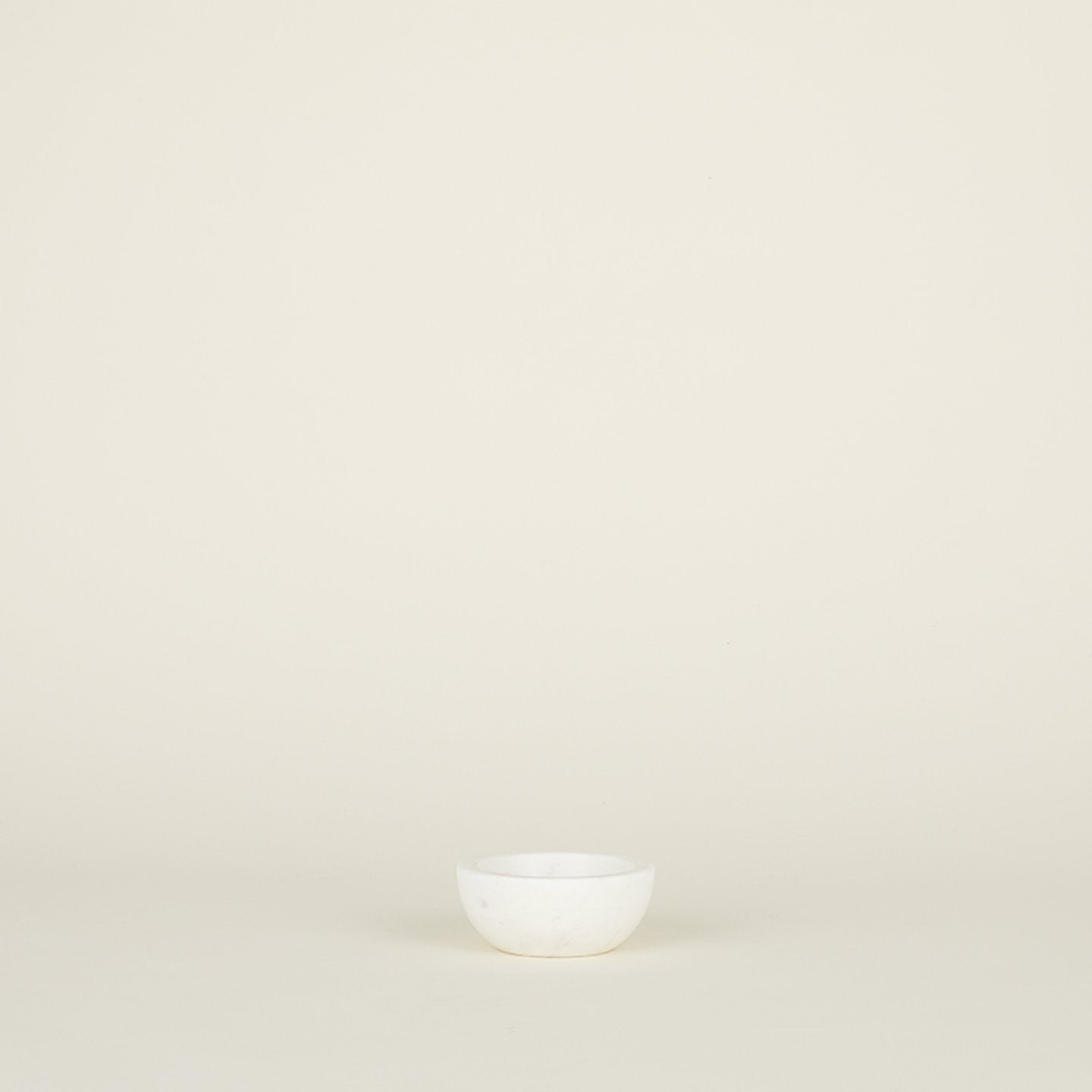 Simple Marble Bowl - White
