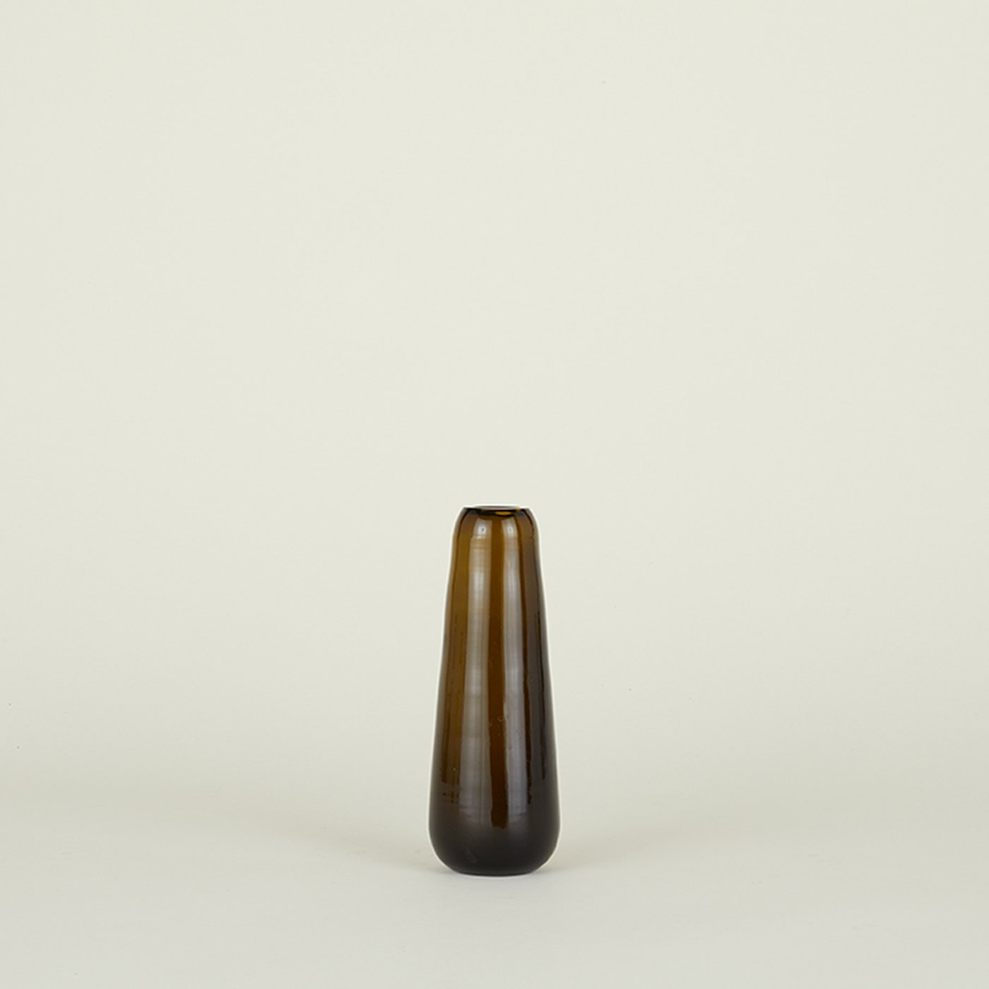 Aurora Slim Drop Vase - Olive