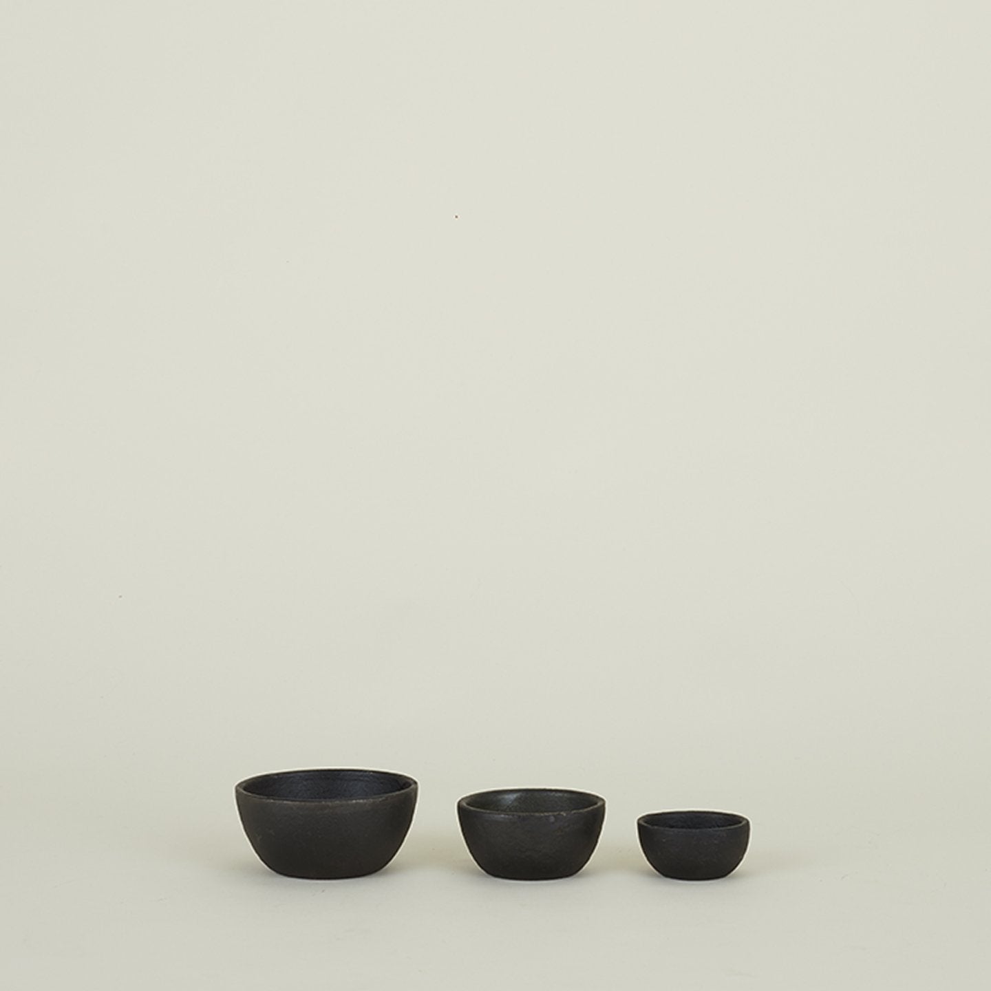 Cast Iron Bowl Set, Set of 3