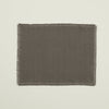 Essential Cotton Placemat, Set of 4 - Dark Grey