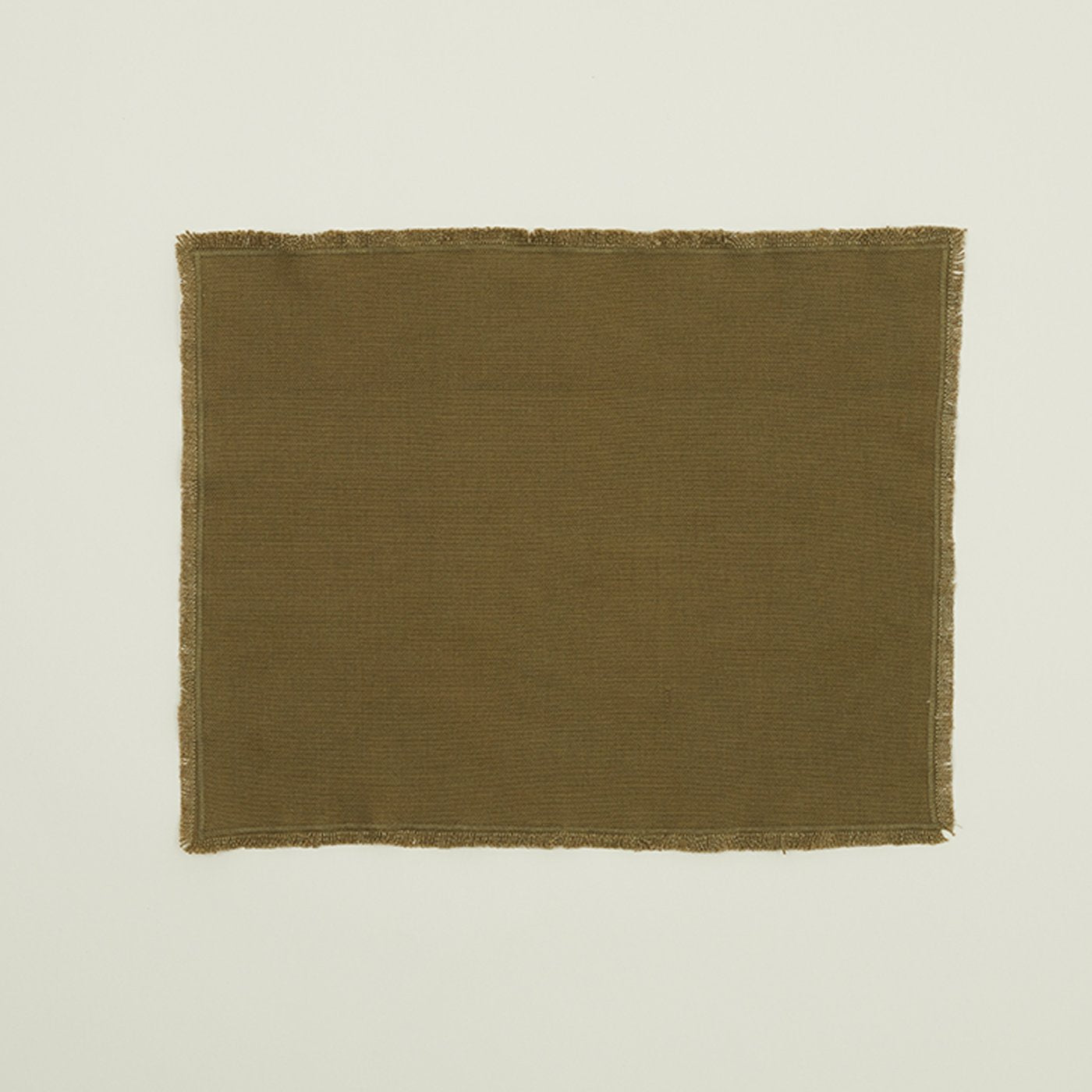 Essential Cotton Placemats - Olive