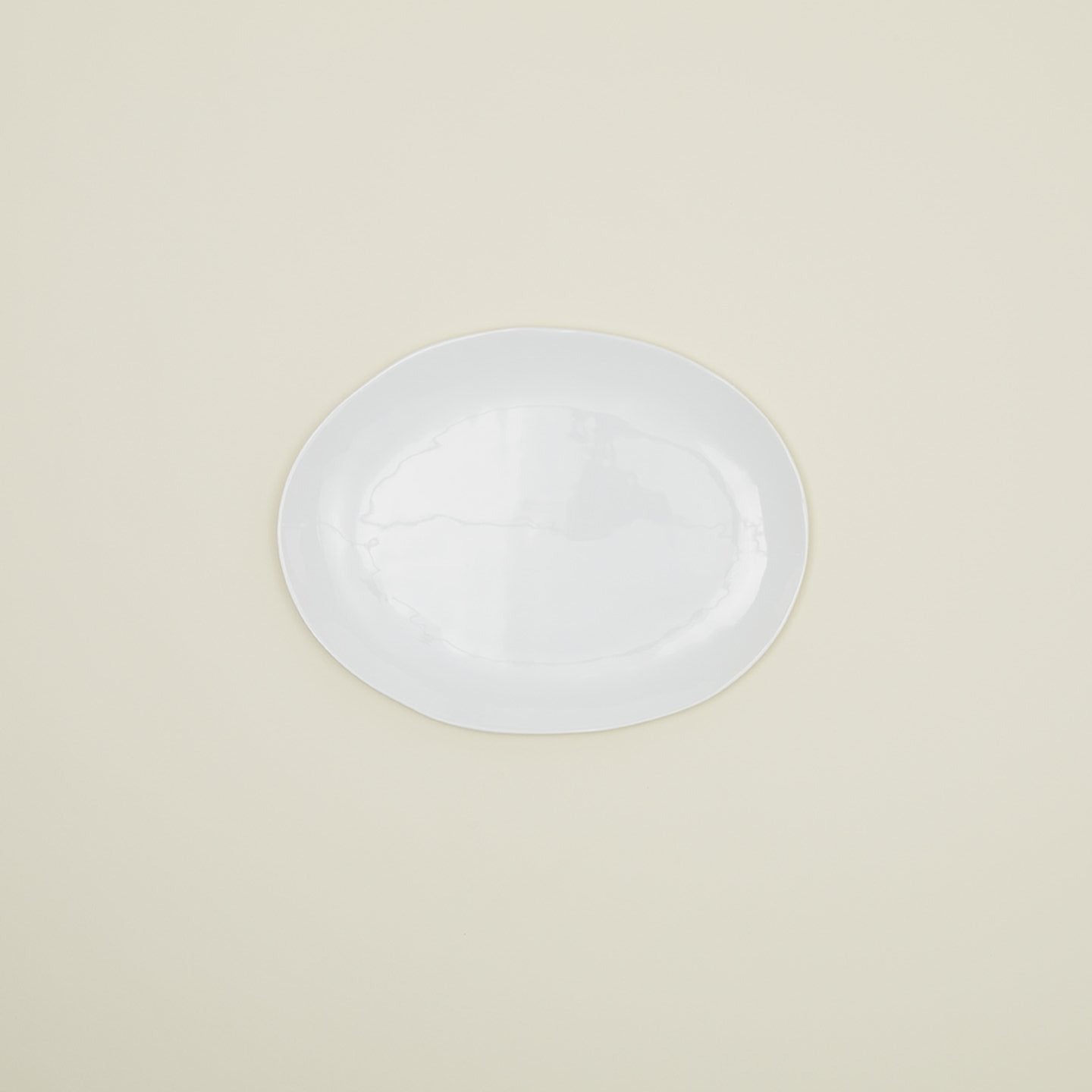 Organic Serving Platter - White