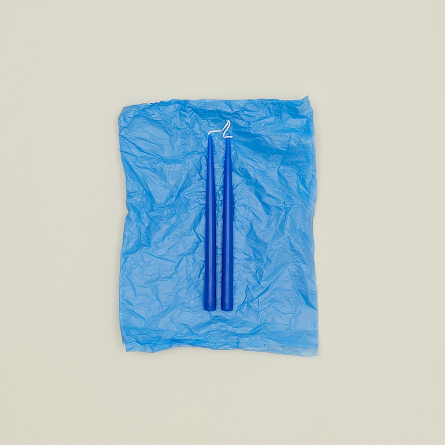 Hand Dipped Taper Set - Cobalt