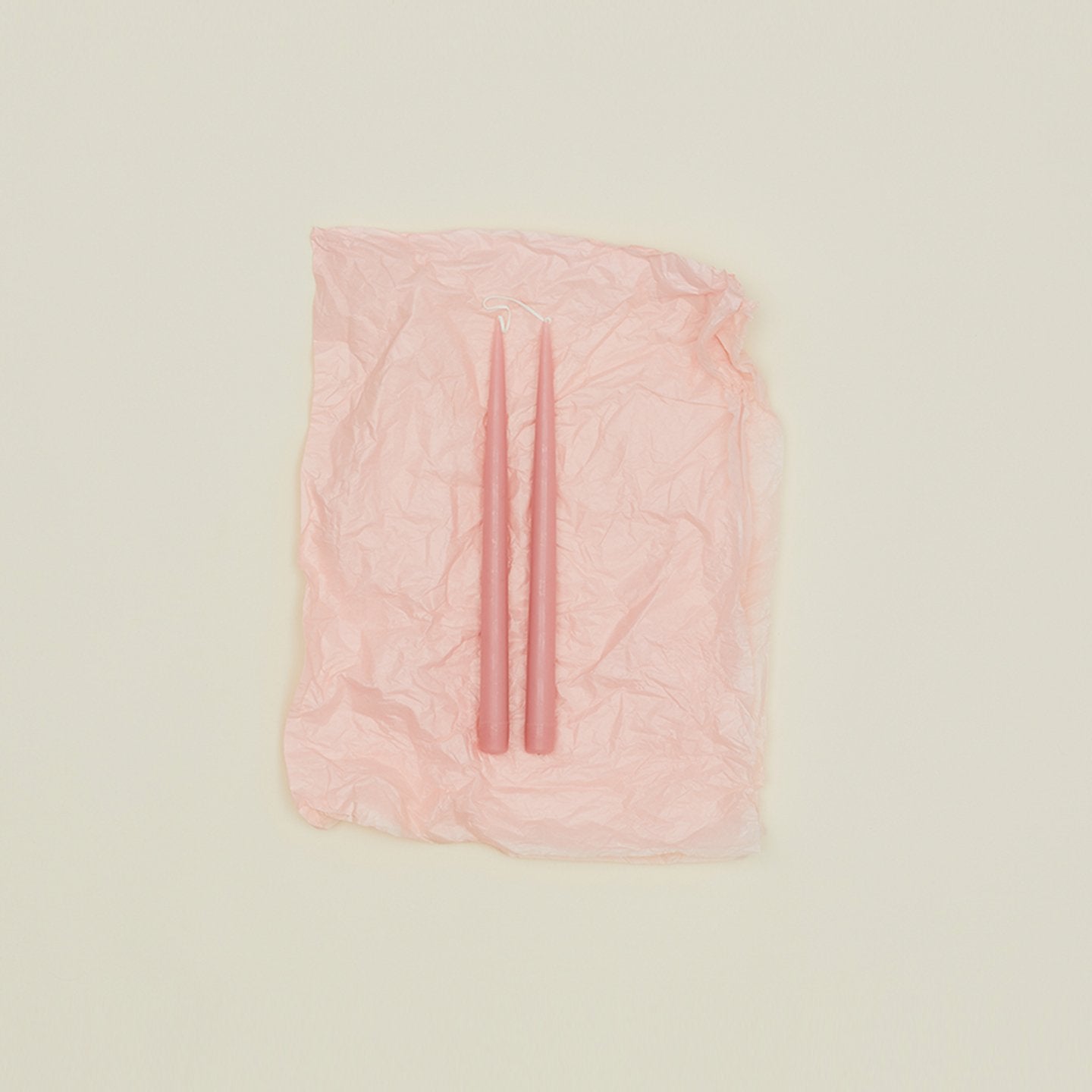 Hand Dipped Taper Set - Tea Rose