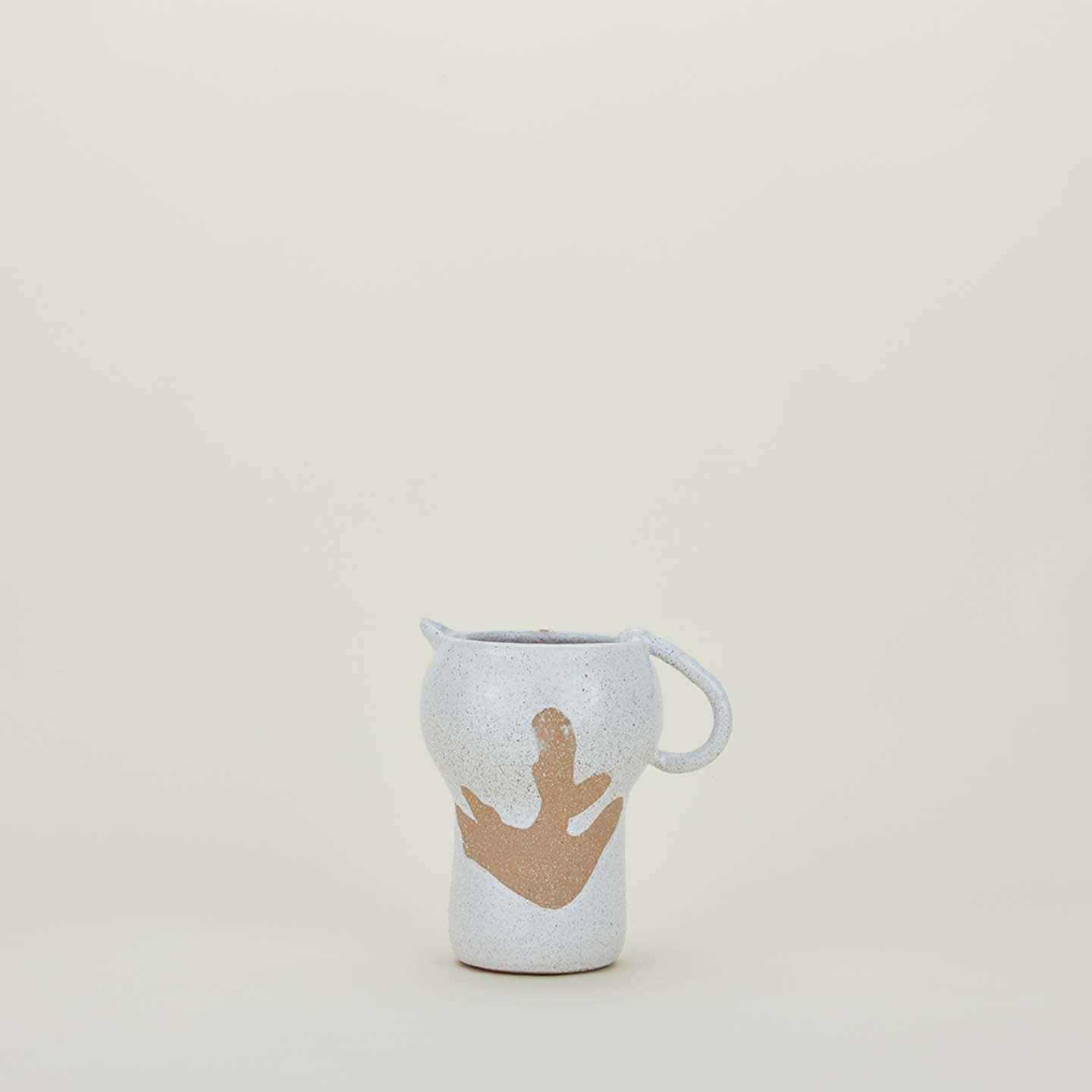 Wax Resist Terracotta Vase