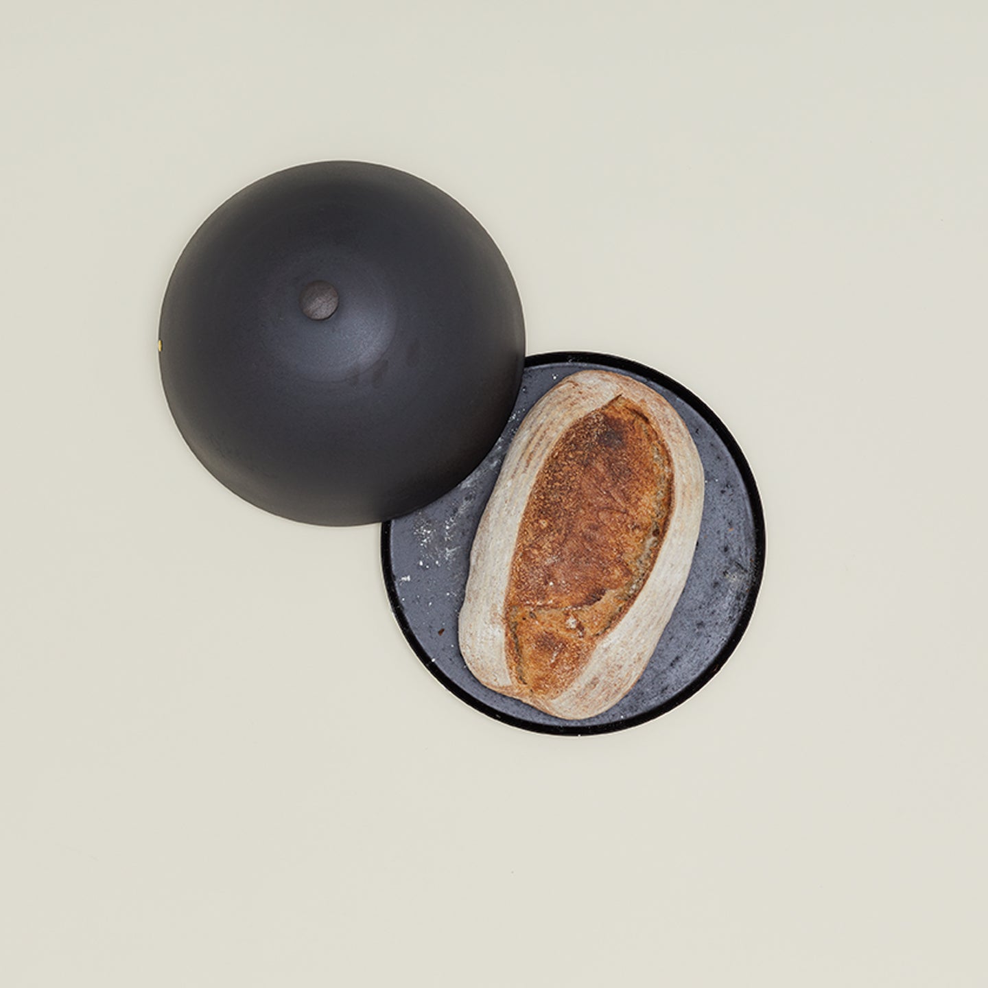 Spun Iron Cloche