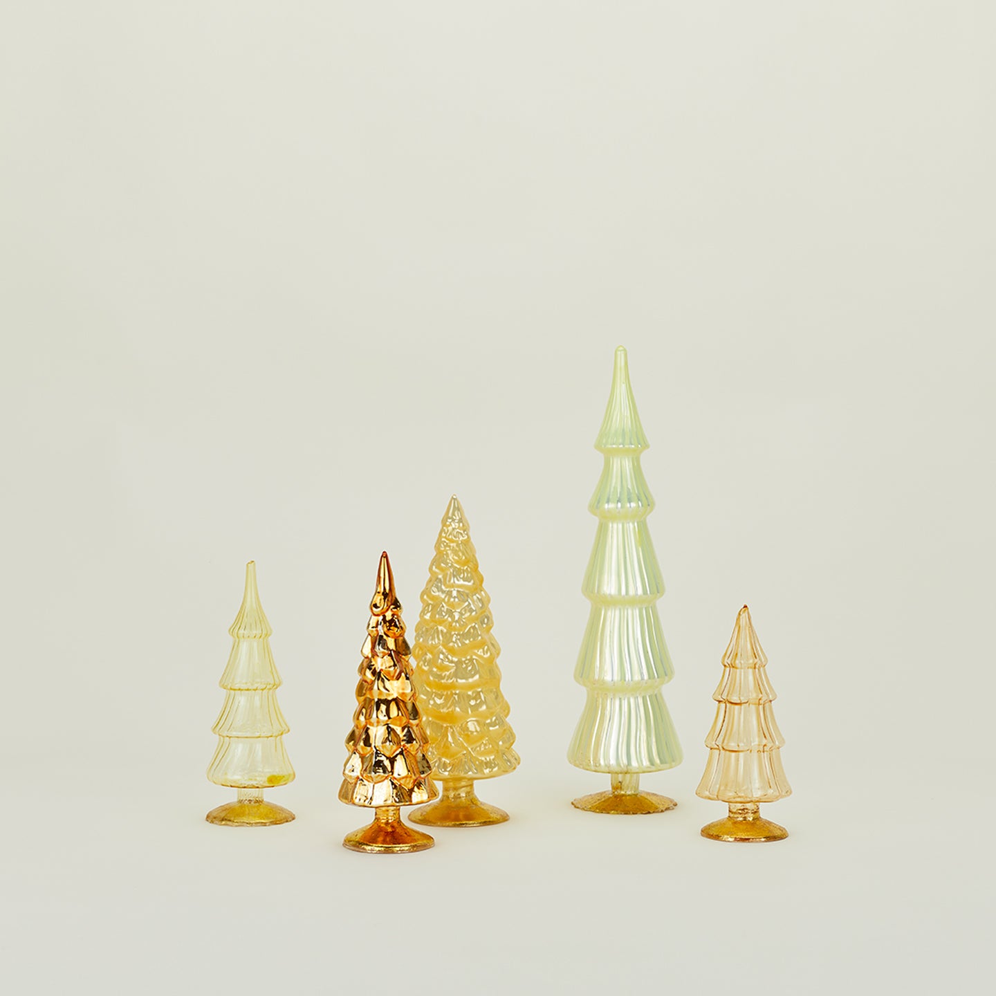 Hue Trees, Set of 5 - Amber