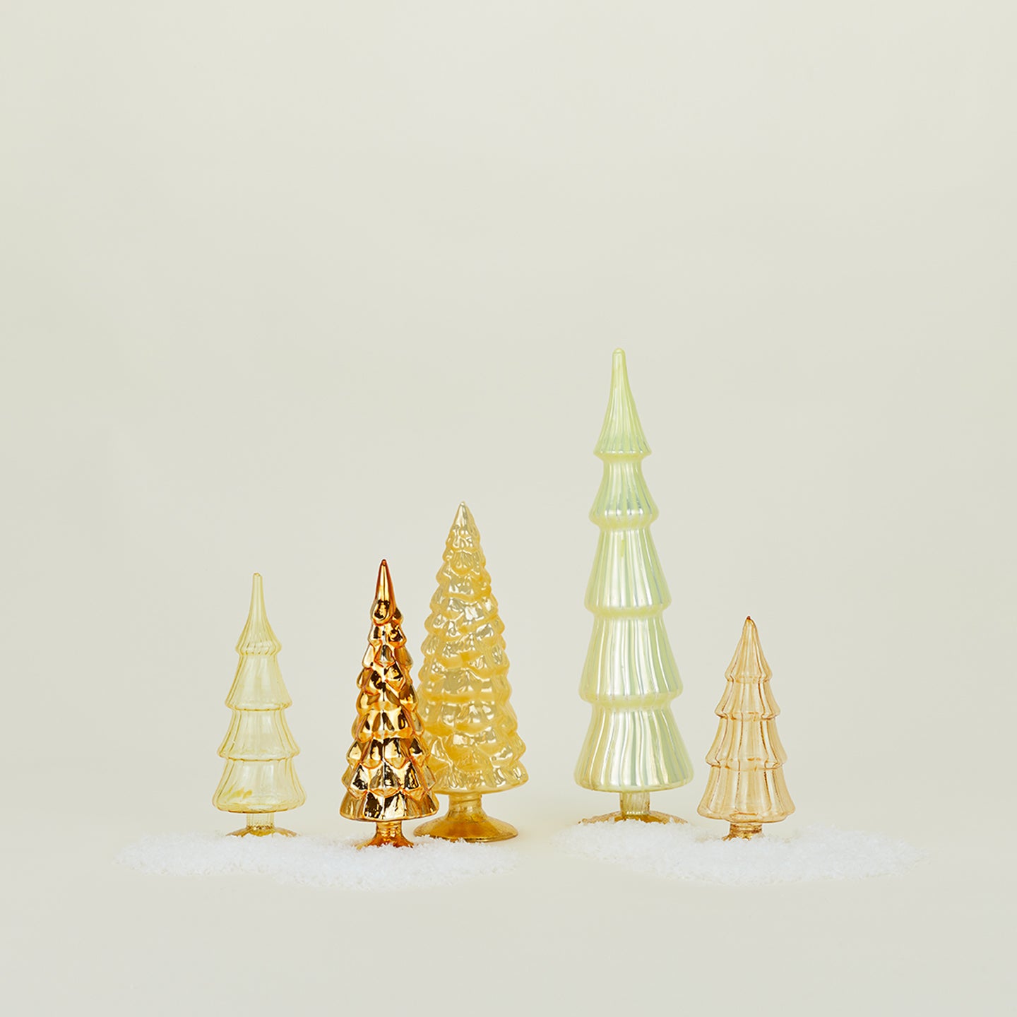Hue Trees, Set of 5 - Amber