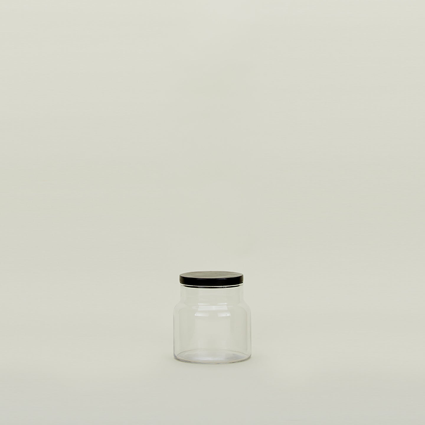 Glass Jar with Marble Lid