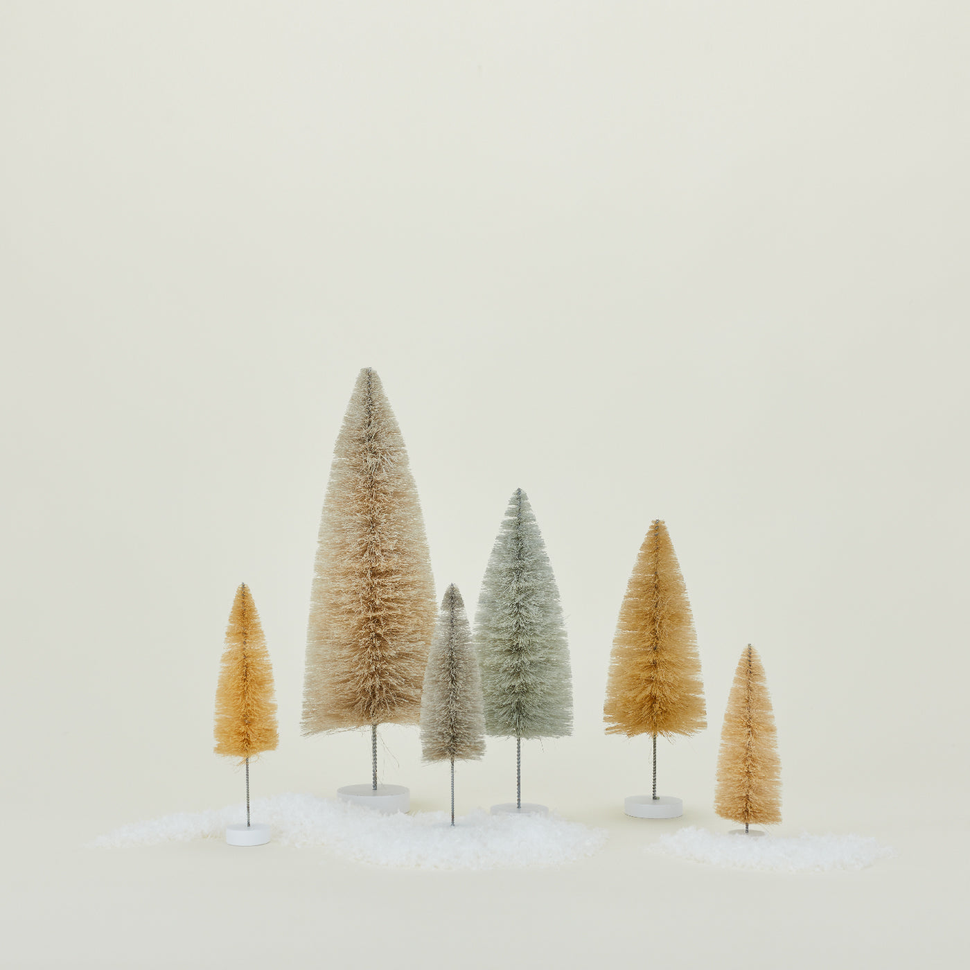 Bottlebrush Forest, Set of 6 - Neutral