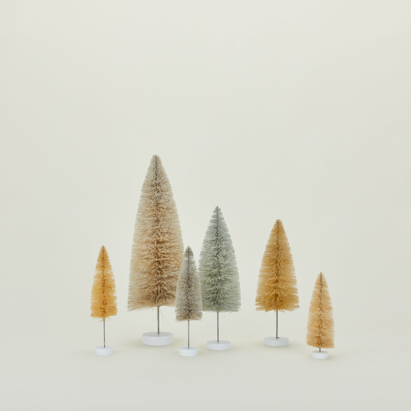 Bottlebrush Forest, Set of 6 - Neutral