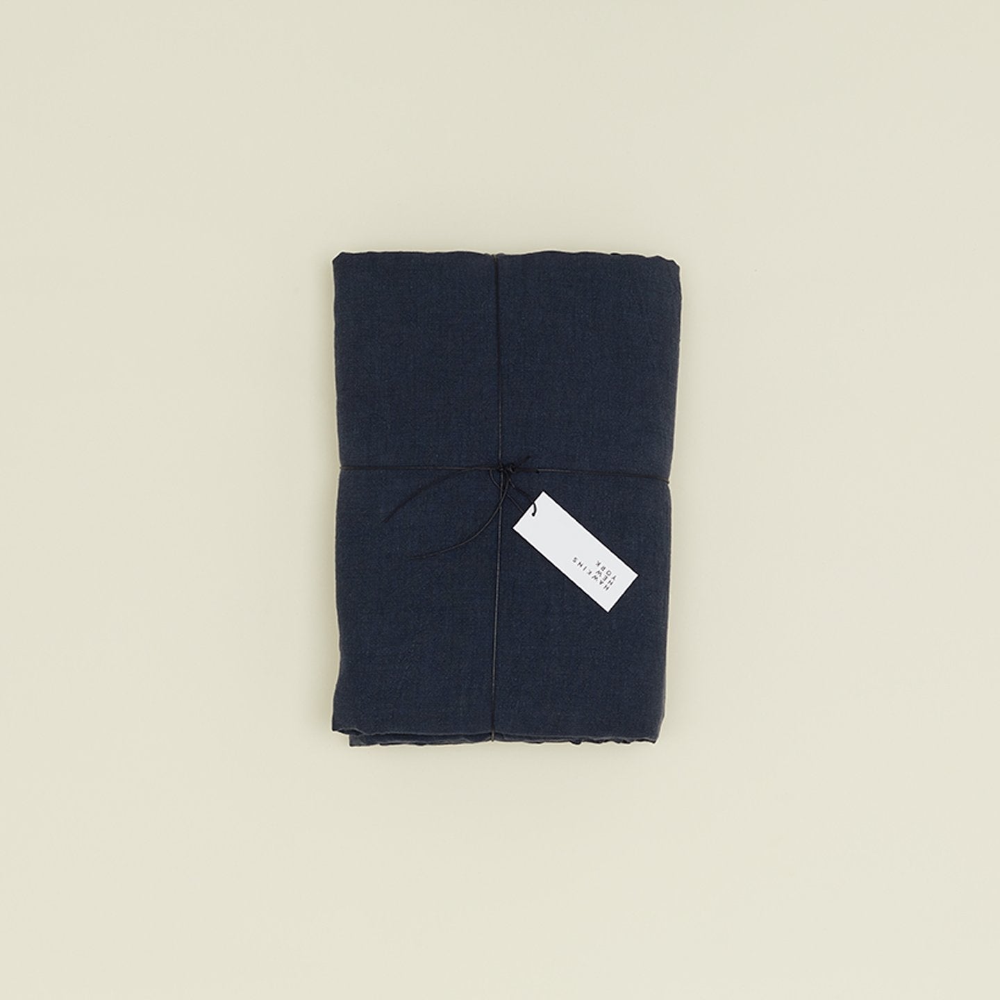 Simple Linen Duvet - Navy