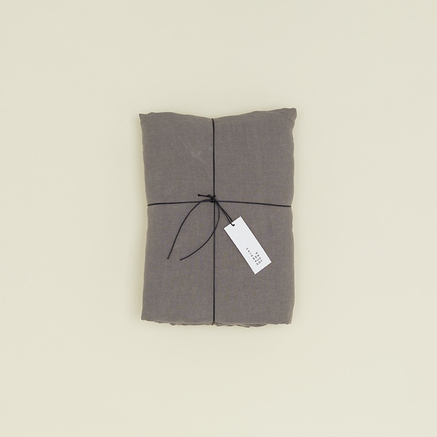Simple Linen Duvet - Dark Grey