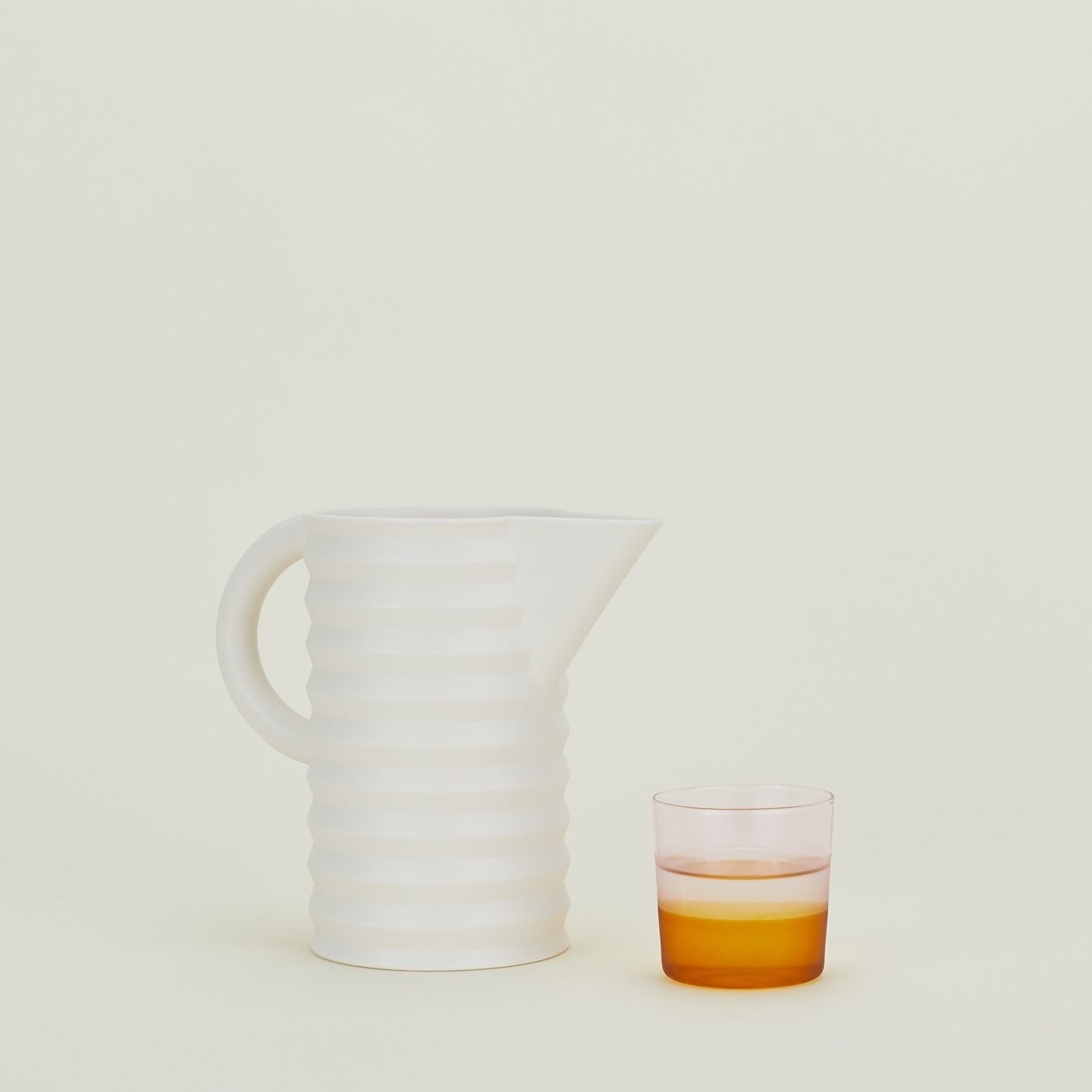 Pleated Pitcher