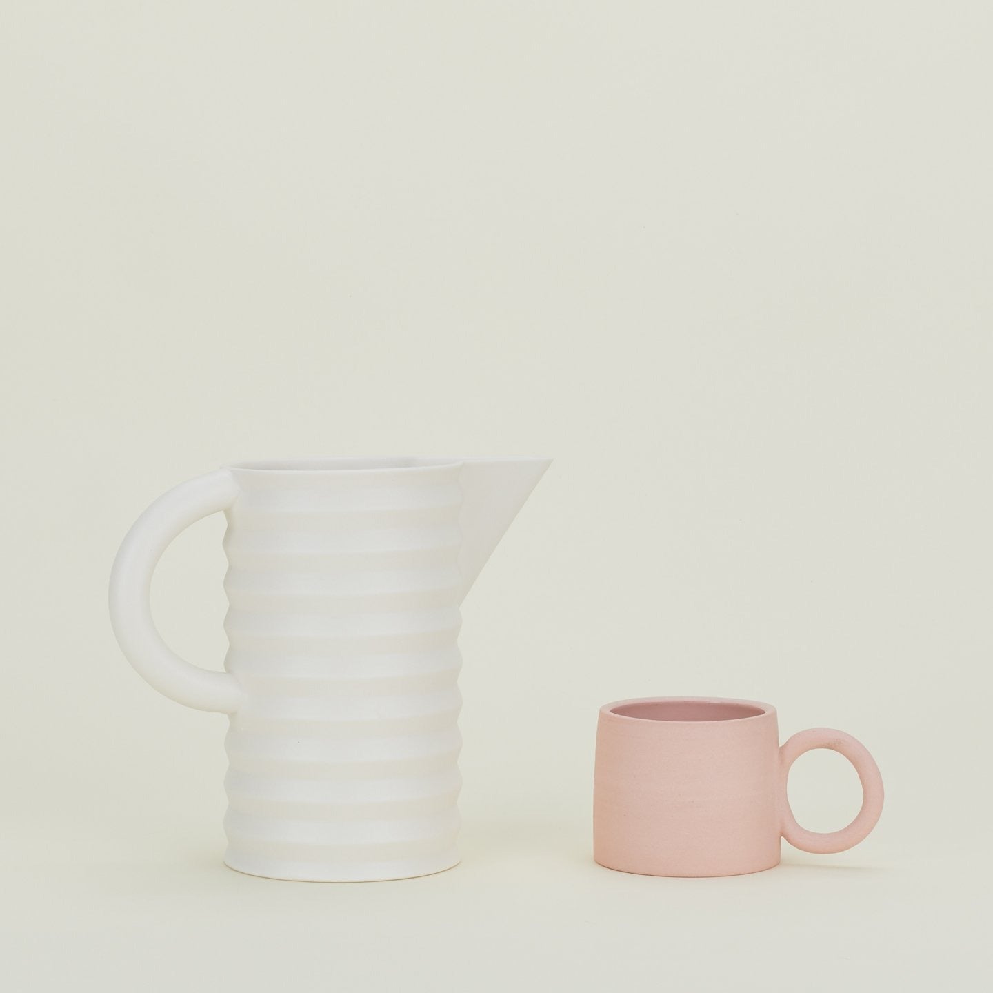 Pleated Pitcher