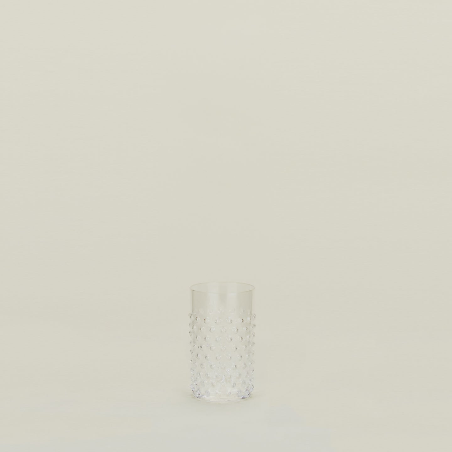 Hobnail Tumbler - Clear