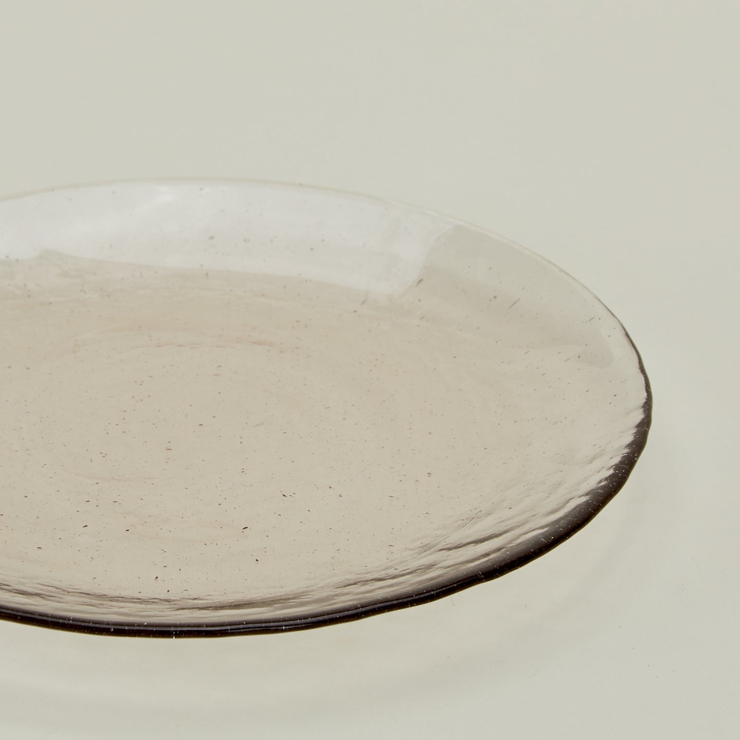 Glass Dinner Plate - Blush