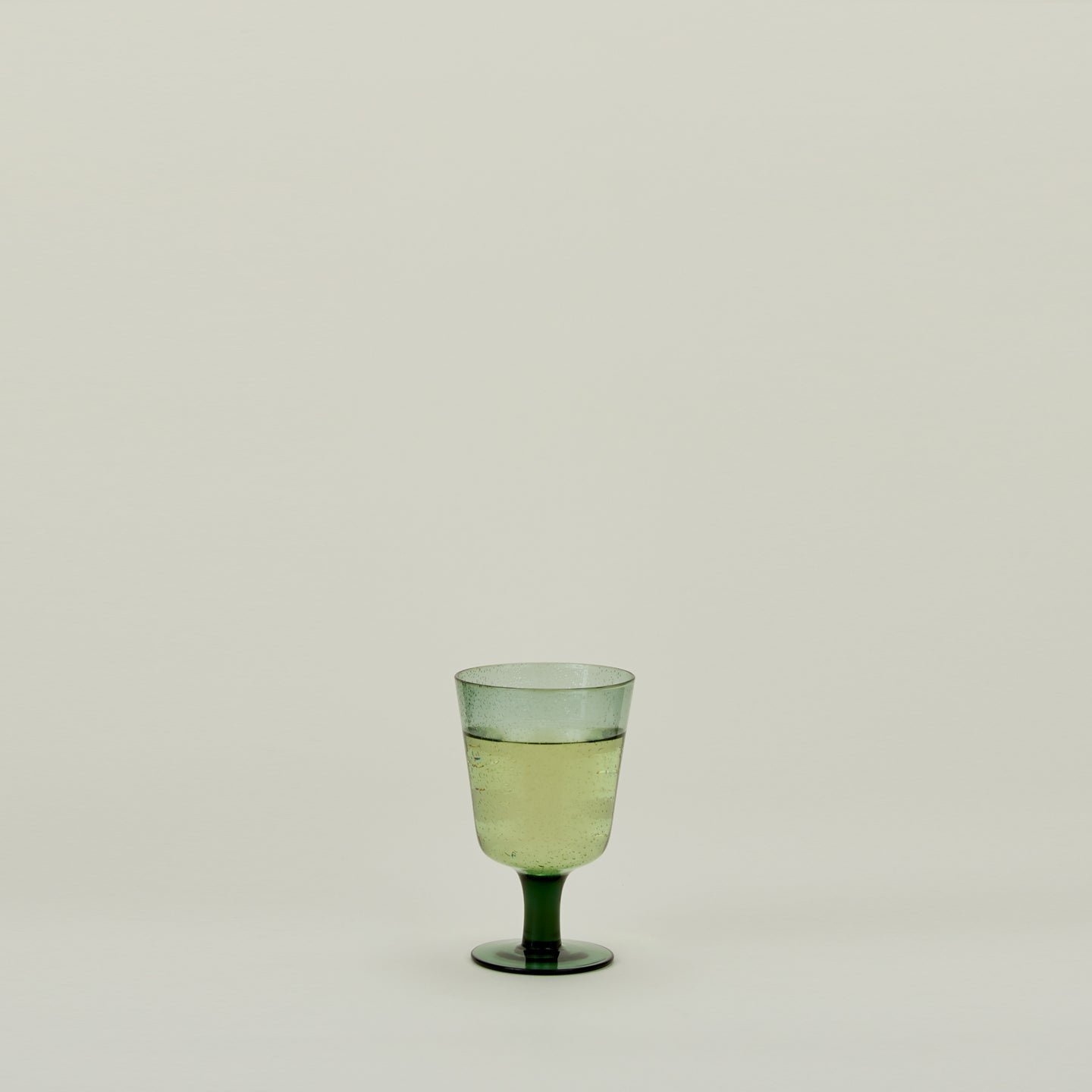 Stemmed Wine Glass - Jade