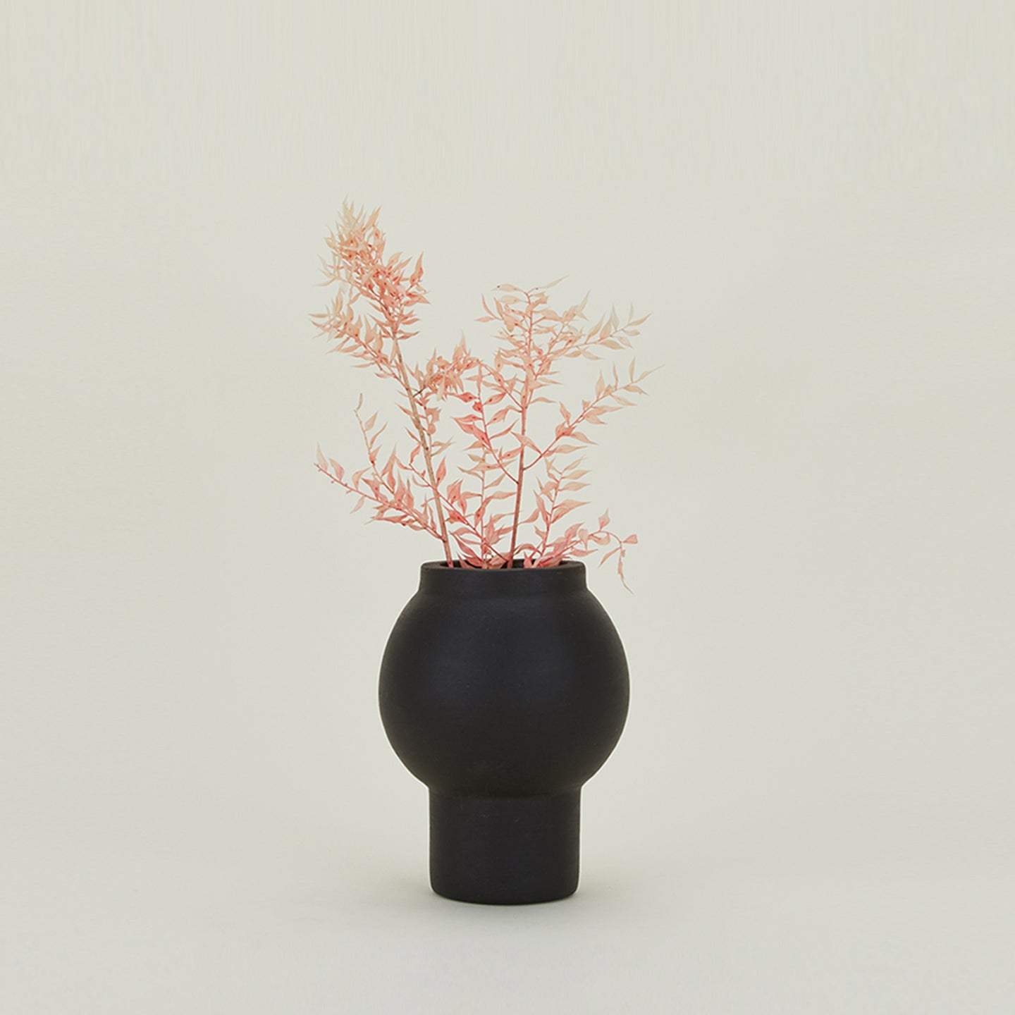 Handmade Black Terracotta Vase