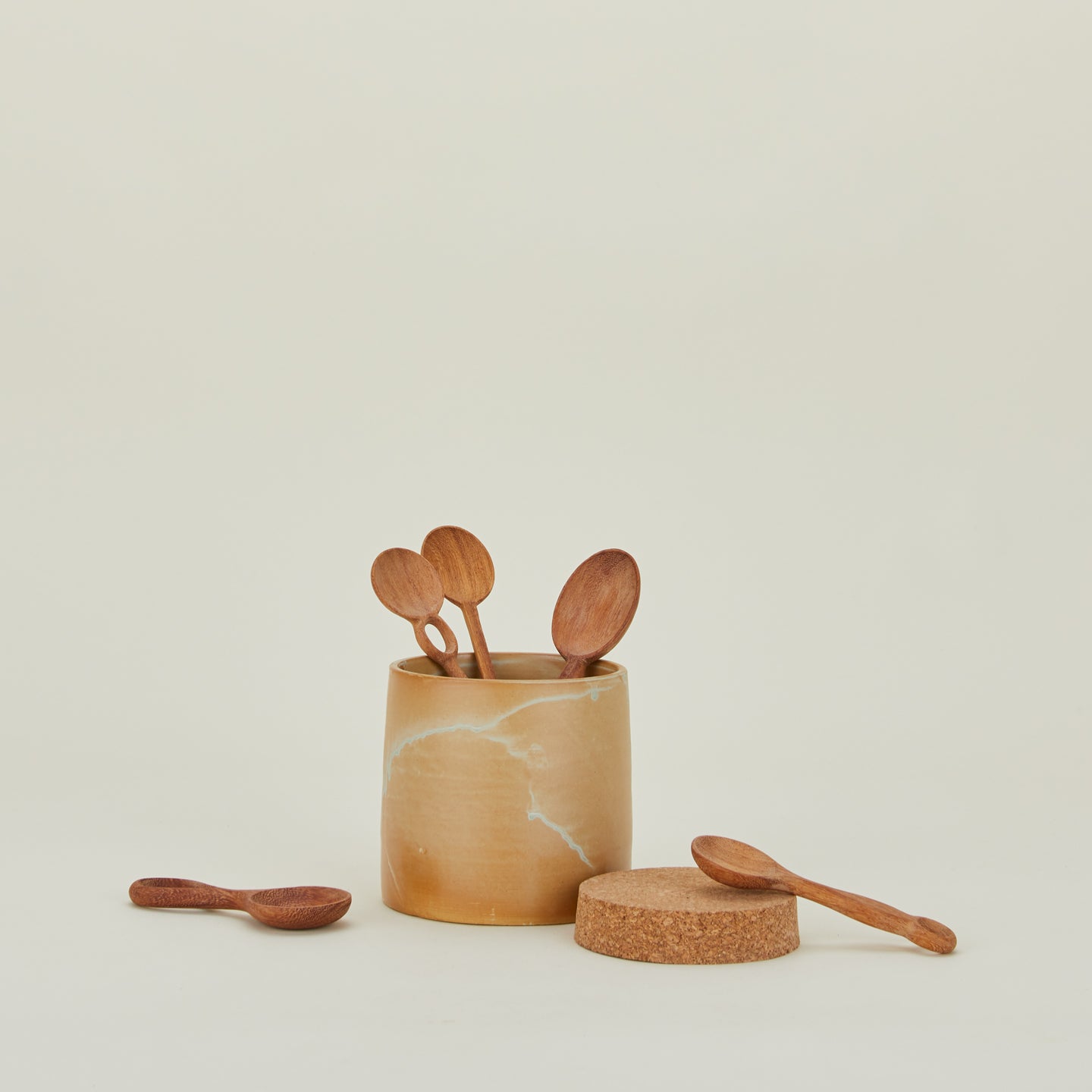 Doussie Wood Spoon - Tapered