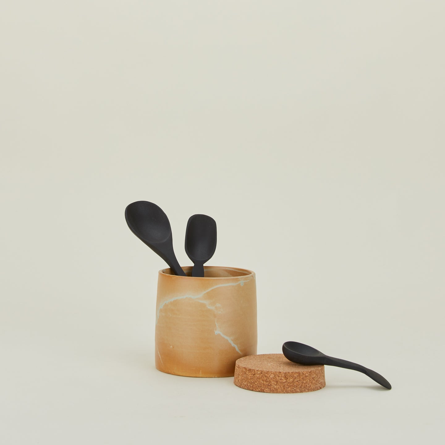 Round Acacia Spoon