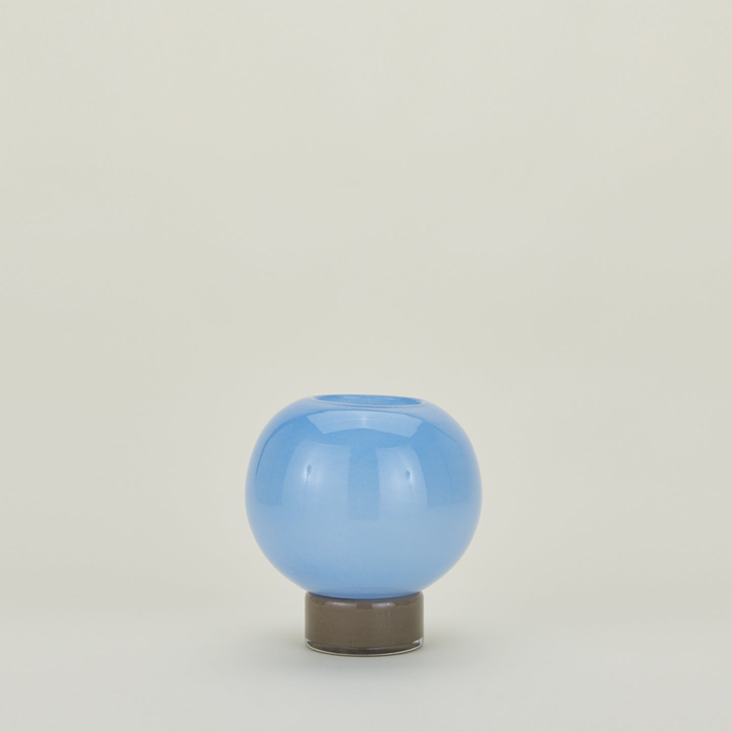 Round Mari Glass Vase - Sky