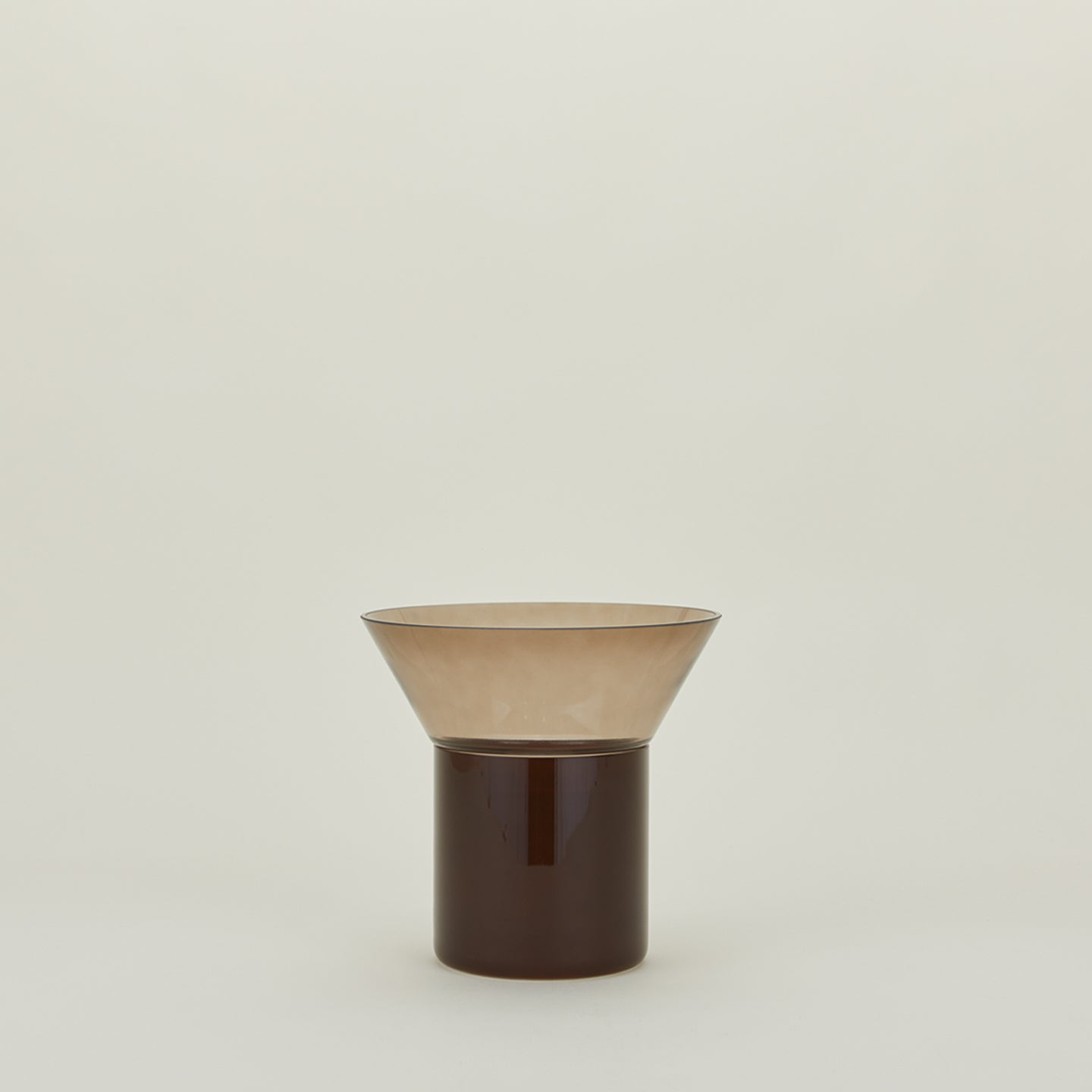 Georg Glass Vase - Smoke