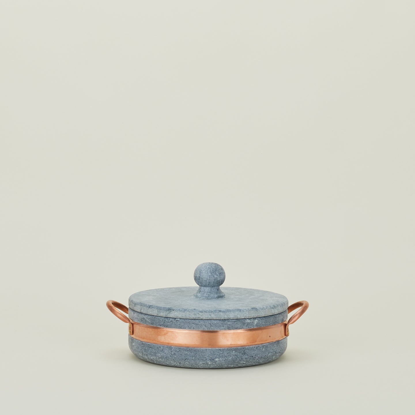 Soapstone Saute Pan with Lid